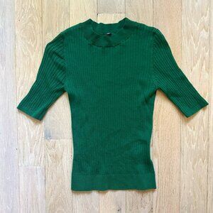 Uniqlo Knit Green Sweater